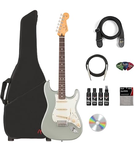Amazon.com: Fender Player II Stratocaster - Birch Green Bundle